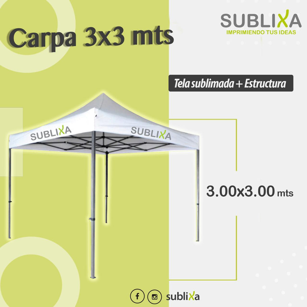 CARPA PLEGABLE 2X2 MTS